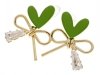 Earrings summer neon hanging
